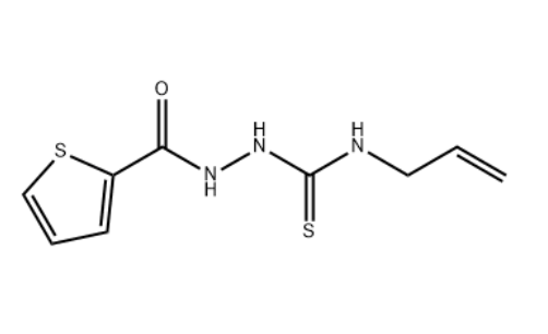 N-烯丙基-2-(噻吩-2-羰基)肼-1-碳硫酰胺,2-Thiophenecarboxylic acid, 2-[(2-propen-1-ylaMino)thioxoMethyl]hydrazide