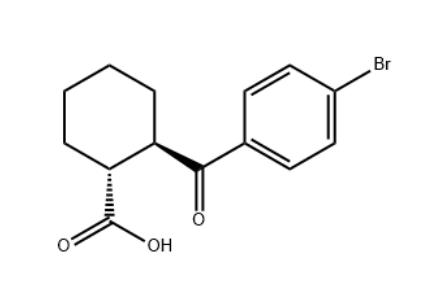 (1R,2R)-2-(4-溴苯甲酰基)環(huán)己烷羧酸,Cyclohexanecarboxylic acid, 2-(4-bromobenzoyl)-, (1R,2R)-