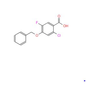 4-（苄氧基）-2-氯-5-氟苯甲酸,4-(Benzyloxy)-2-chloro-5-fluorobenzoic acid