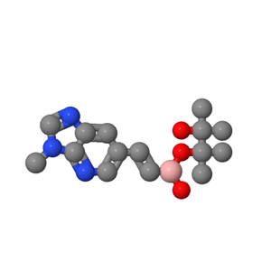 (E)-[2-[3-甲基-3H-咪唑并[4,5-B]吡啶-6-基]乙烯基]硼酸频哪醇酯
