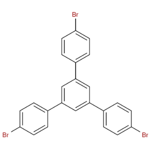 1,3,5-三(4-溴苯基)苯  1,3,5-tri(4-bromophenyl)benzene 7511-49-1 公斤级供货，可按需分装