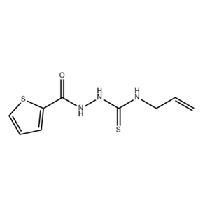 N-烯丙基-2-(噻吩-2-羰基)肼-1-碳硫酰胺,2-Thiophenecarboxylic acid, 2-[(2-propen-1-ylaMino)thioxoMethyl]hydrazide