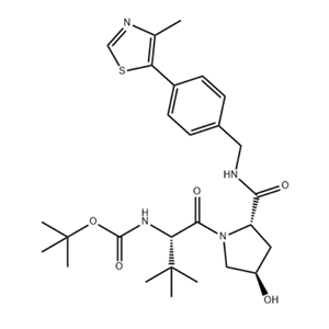 ((S)-1-((2S,4R)-4-羟基-2-((4-(4-甲基噻唑-5-基)苄基)氨基甲酰基)吡咯烷-1-基)-3,3-二甲基-1-氧代丁烷-2-基)氨基甲酸叔丁酯