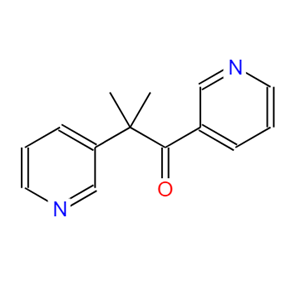 甲吡酮；2-甲基-1,2-二-3-吡啶基-1-丙酮；甲双吡丙酮；麦道中白朗