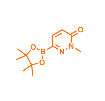2-甲基-6-(4,4,5,5-四甲基-1,3,2-二氧硼杂环戊烷-2-基)哒嗪-3(2H)-酮,2-Methyl-6-(4,4,5,5-tetramethyl-1,3,2-dioxaborolan-2-yl)pyridazin-3(2H)-one
