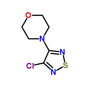 3-吗啉-4-氯-1,2,5-噻二唑,4-(4-chloro-1,2,5-thiadiazol-3-yl)morpholine