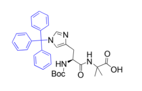 Boc-L-His(Trt)-Aib-OH,Boc-L-His(Trt)-Aib-OH