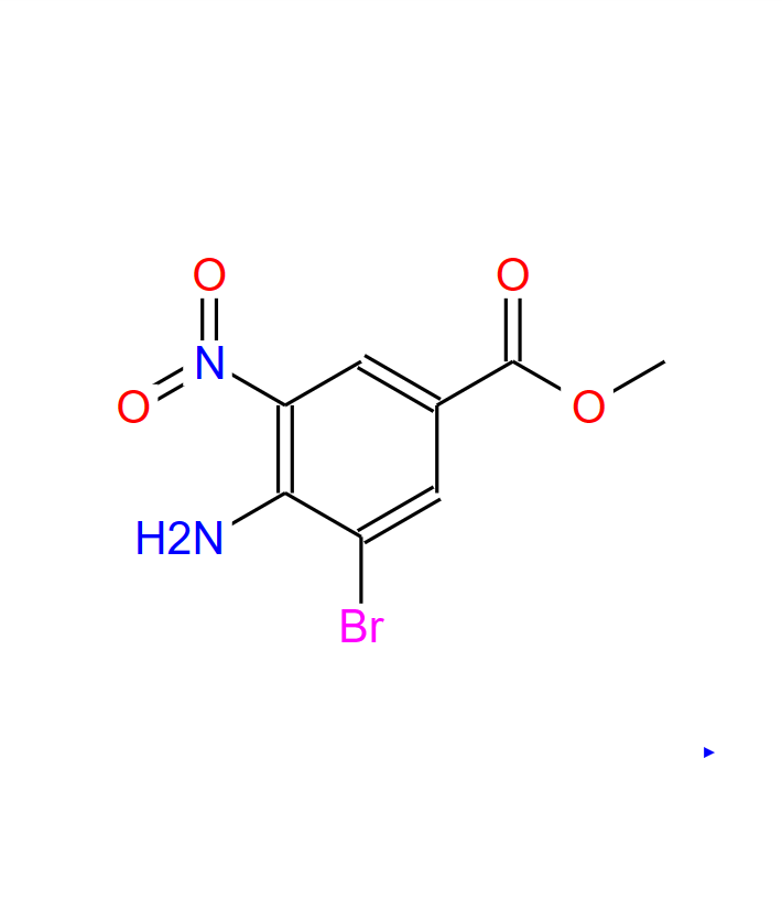 4-氨基-3-氯-5-硝基苯甲酸甲酯,Methyl 4-amino-3-bromo-5-nitrobenzenecarboxylate