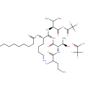 棕櫚酰二肽,Pal-Lys-Val-Dab-Thr-OH