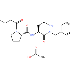 类蛇毒肽,(2S)-beta-Alanyl-L-prolyl-2,4-diamino-N-(phenylmethyl)butanamide acetate