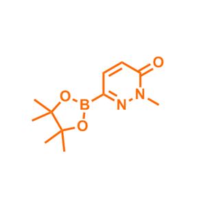 2-甲基-6-(4,4,5,5-四甲基-1,3,2-二氧硼杂环戊烷-2-基)哒嗪-3(2H)-酮,2-Methyl-6-(4,4,5,5-tetramethyl-1,3,2-dioxaborolan-2-yl)pyridazin-3(2H)-one