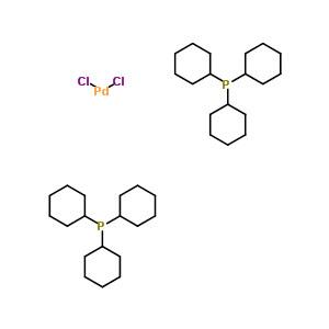 双(三环己基膦)二氯化钯,trans-Dichlorobis(tricyclohexylphosphine) palladium(II)