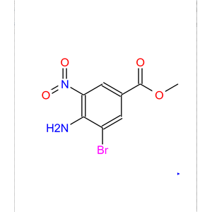 4-氨基-3-溴-5-硝基苯甲酸甲酯,Methyl 4-amino-3-bromo-5-nitrobenzenecarboxylate