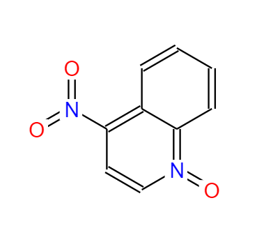 4-硝基喹啉-N-氧化物；1-氧化-4-硝基喹啉,4-NITROQUINOLINE N-OXIDE