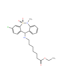 噻奈普汀硫酸鹽乙酯,Tianeptine Ethyl Ester