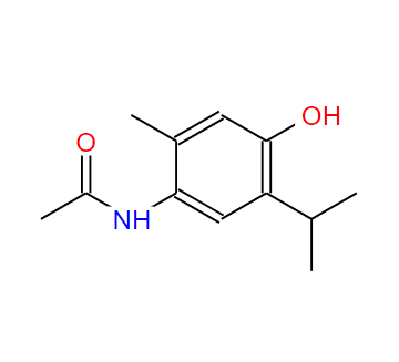 N-[4-羟基 -2-甲基-5-(1-甲基乙基)苯基]乙酰胺,N-[4-HYDROXY-2-METHYL-5-(1-METHYLETHYL)PHENYL] ACETAMIDE
