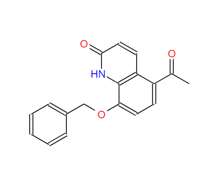 5-乙?；?8-芐氧基-1H-喹啉-2-酮,5-Acetyl-8-(phenylmethoxy)-2-quinolinone