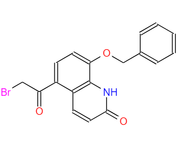 8-苄氧基-5-(2-溴乙酰基)-2-羟基喹啉,8-(benzyloxy)-5-(2-broMoacetyl)quinolin-2(1H)-one