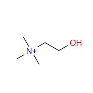 胆碱；2-羟基-N,N,N-三甲基乙铵