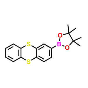 4,4,5,5-四甲基-2-（噻蒽-2-基）-1,3,2-二氧杂硼烷,4,4,5,5-tetramethyl-2-(thianthren-2-yl)-1,3,2-dioxaborolane