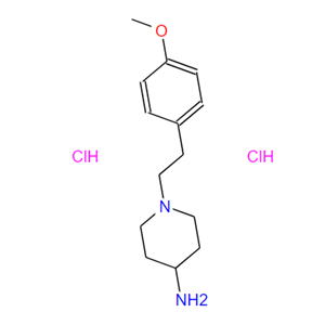 108555-25-5；4-氨基-1-（4-甲氧基苯乙基）哌啶二盐酸盐
