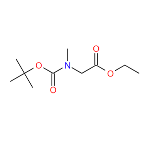 145060-76-0；2-（叔丁氧羰基（甲基）氨基）乙酸乙酯