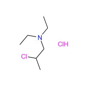 2-氯-N，N-二乙基丙胺盐酸盐,2-CHLORO-N,N-DIETHYLPROPANAMINE HYDROCHLORIDE