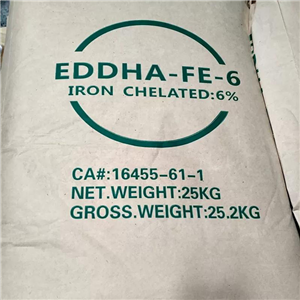 EDDHA-Fe 6% 螯合铁肥 eddha铁六 柑橘葡萄作物黄叶黄化补铁 螯合铁厂家批发