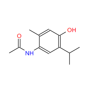 3383-30-0；N-[4-羟基 -2-甲基-5-(1-甲基乙基)苯基]乙酰胺