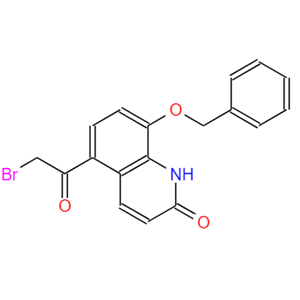 8-苄氧基-5-(2-溴乙酰基)-2-羟基喹啉,8-(benzyloxy)-5-(2-broMoacetyl)quinolin-2(1H)-one