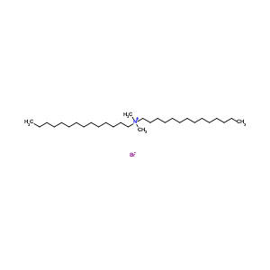 双十四烷基二甲基溴化铵,dimethylditetradecylammonium bromide