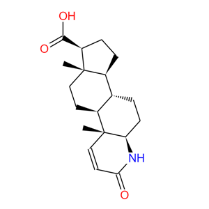 1-雄烯-3-酮-4-杂氮-17b-羧酸,4-Aza-5a-androstan-1-ene-3-one-17b-carboxylic acid
