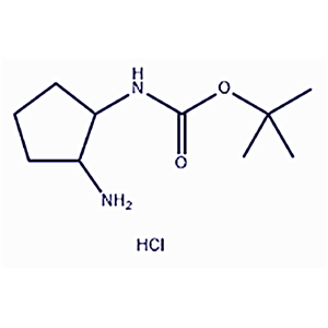 N-(2-aminocyclopentyl)-1,1-dimethylethyl ester carbamic acid hydrochloride