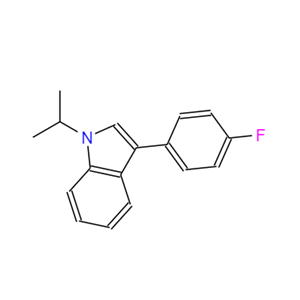 3-(4-氟苯基)-1-异丙基-1H-吲哚,(3-(4-Fluorophenyl)-1-isopropyl-1H-indole)
