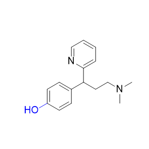 氯苯那敏雜質(zhì)07,4-(3-(dimethylamino)-1-(pyridin-2-yl)propyl)phenol