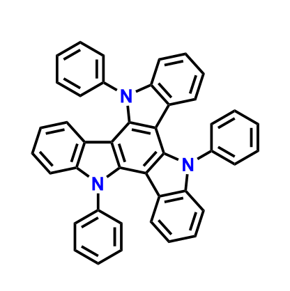 5,10,15-三苯基-10,15-二氢-5H-二吲哚[3,2-a:3'，2'-c]咔唑,5,10,15-triphenyl-10,15-dihydro-5H-diindolo[3,2-a:3',2'-c]carbazole