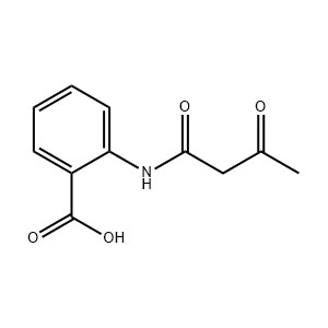 乙酰乙酰鄰羧基苯胺,2-(3-oxobutanoylamino)benzoic acid