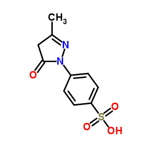 1-(4'-磺酸基苯基)-3-甲基-5-吡唑酮,3-Methyl-1-(4-sulfophenyl)-2-pyrazolin-5-one