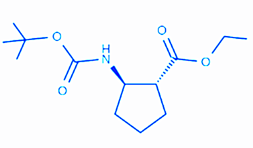 反式-2-((叔丁氧羰基)氨基)環(huán)戊烷羧酸乙酯,trans-Ethyl 2-((tert-butoxycarbonyl)amino)cyclopentanecarboxylate