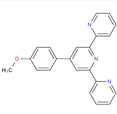 4'-(4-甲氧基苯基)-2,2':6',2''-三联吡啶,4'-(4-Methoxyphenyl)-2,2':6',2