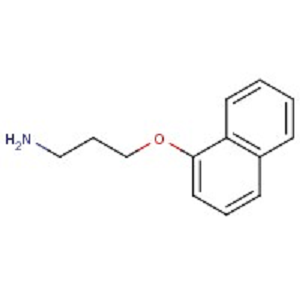 3-(萘-1-基氧基)丙烷-1-胺,3-(Naphthalen-1-yloxy)propan-1-amine