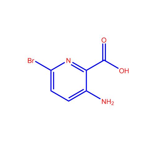 3-氨基-6-溴吡啶-2-羧酸,3-aMino-6-broMo-2-pyridinecarboxylic acid