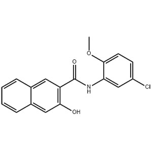 色酚AS-CA,N-(5-chloro-2-methoxyphenyl)-3-hydroxynaphthalene-2-carboxamide