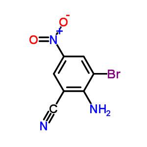 2-氰基-4-硝基-6-溴苯胺,2-Amino-3-bromo-5-nitrobenzonitrile