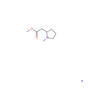 1-甲基吡咯烷-2-乙酸甲酯,methyl 1-methylpyrrolidine-2-acetate