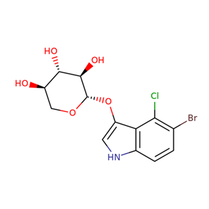 5-溴-4-氯-3-吲哚基-β-D-吡喃木糖苷,5-Bromo-4-chloro-3-indoxyl-β-D-xylopyranoside