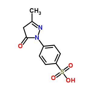 1-(4'-磺酸基苯基)-3-甲基-5-吡唑酮 中间体 89-36-1