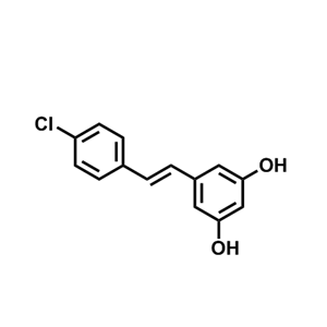 (E)-5-(4-氯苯乙烯基)苯-1,3-二醇 
