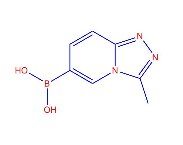 3-甲基-[1,2,4]三唑并[4,3-a]吡啶-6-基-6-硼酸,3-methyl-[1,2,4]triazolo[4,3-a]pyridin-6-yl-6-boronic acid