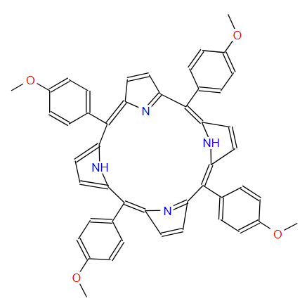 5,10,15,20-四三(4-甲氧基苯基)-21H,23H-卟啉,5,10,15,20-TETRAKIS(4-METHOXYPHENYL)-21H,23H-PORPHINE